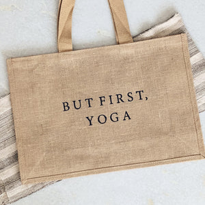 BUT FIRST, YOGA